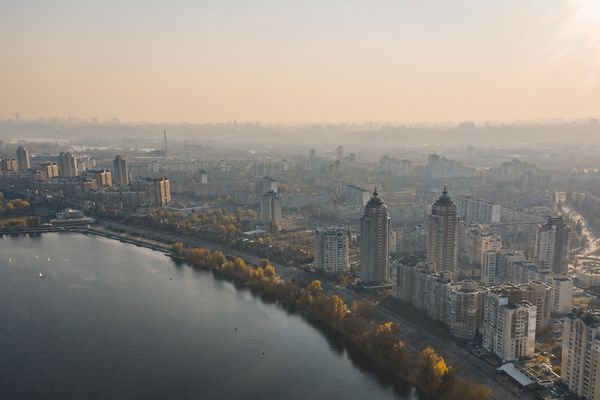  Obolonskaya embankment from a bird's eye view - 10