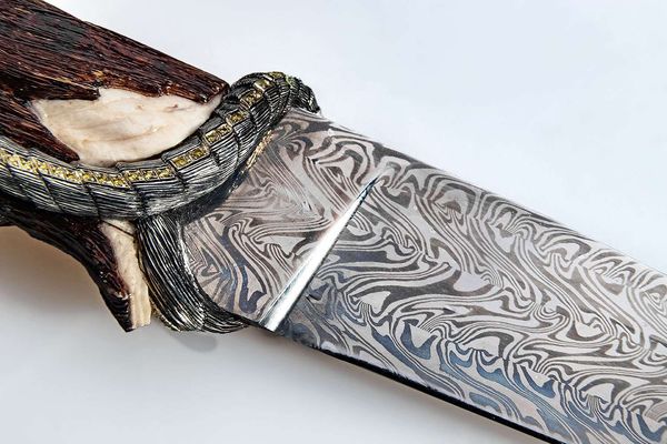  Object photography of jewelry, inlaid knife - 8